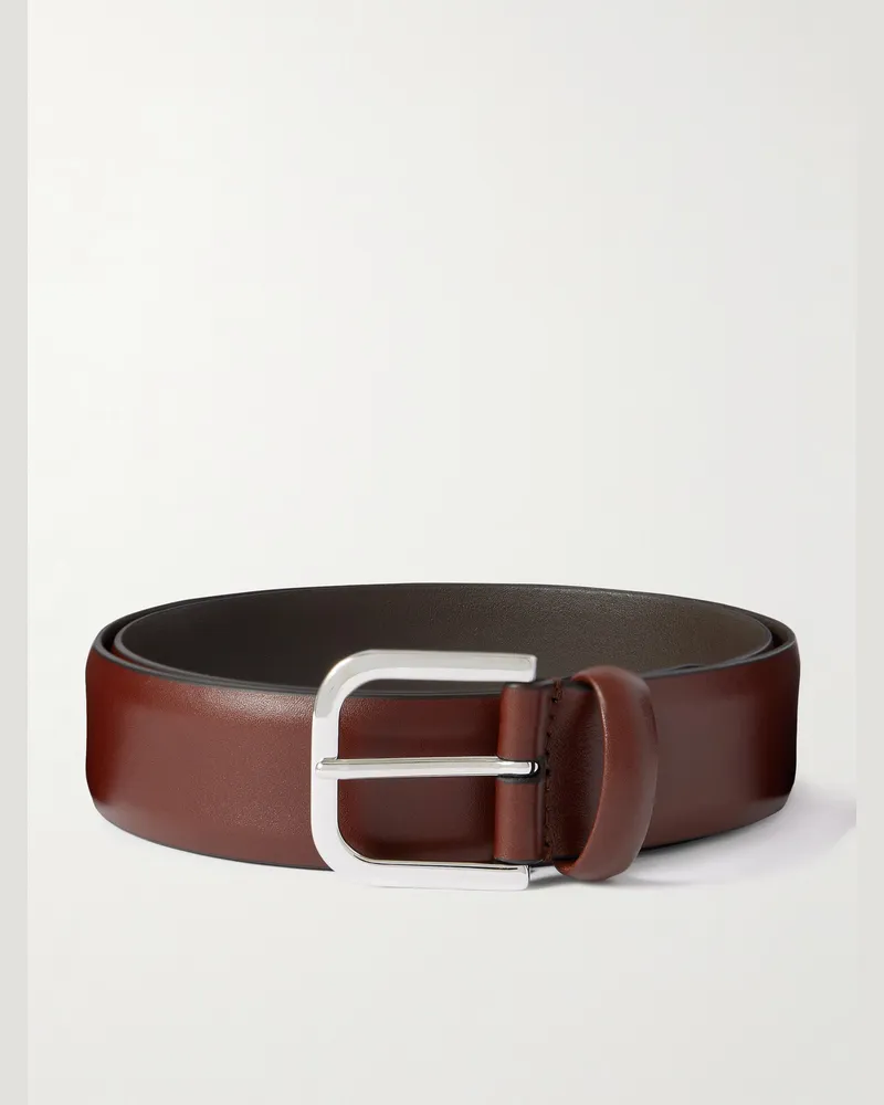 Anderson's Gürtel aus Leder, 3,5 cm Braun