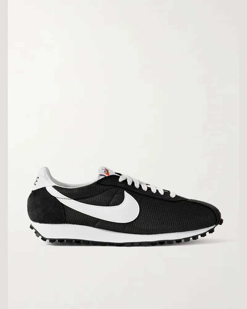 Nike LD-1000 Sneakers aus Mesh mit Besatz aus Leder und Veloursleder Schwarz