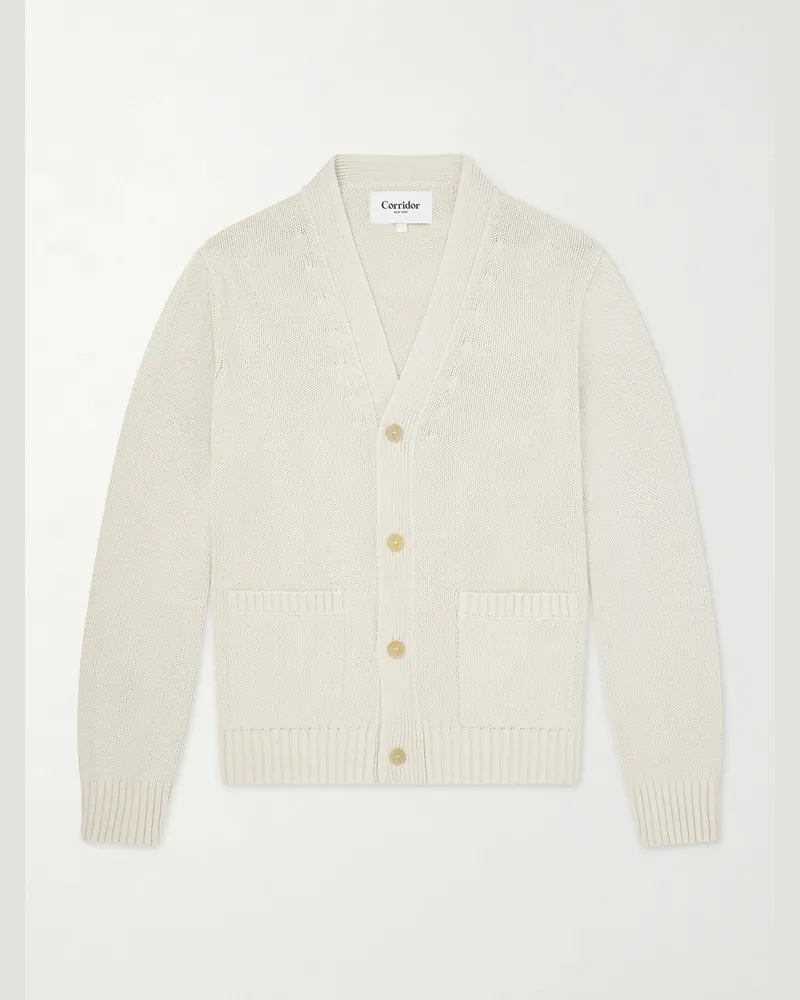 Corridor Organic Cotton Cardigan Neutrals