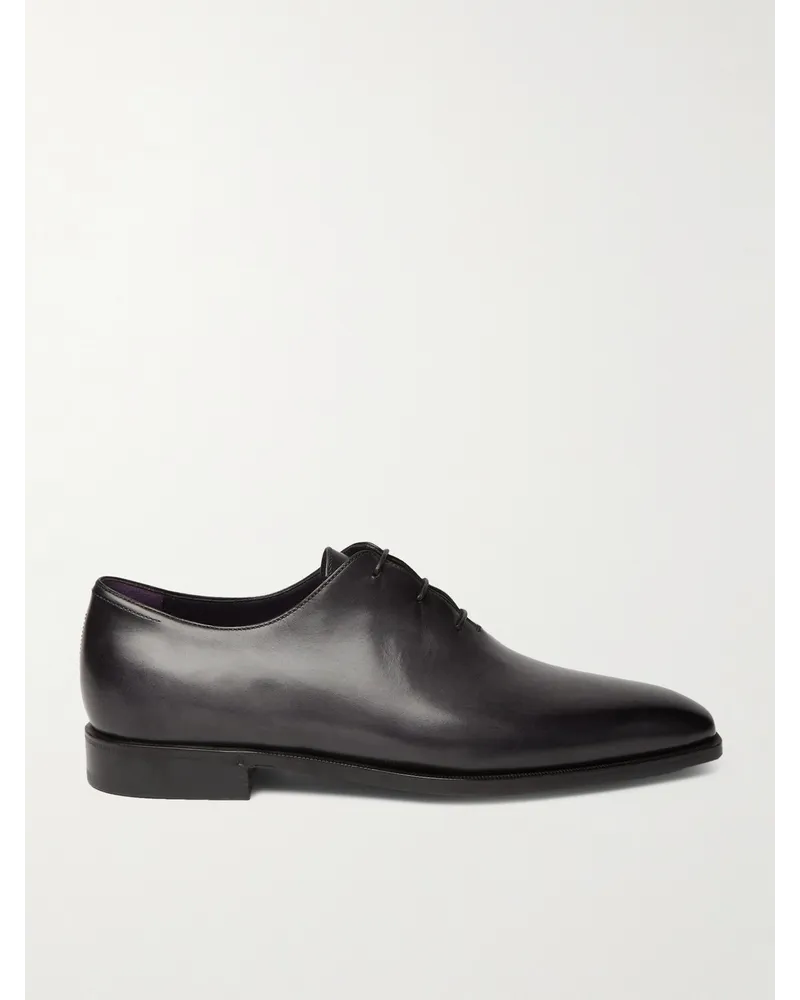 Berluti Oxford-Schuhe aus Leder Schwarz