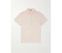 Polohemd aus Supima®-Baumwoll-Jersey in Stückfärbung