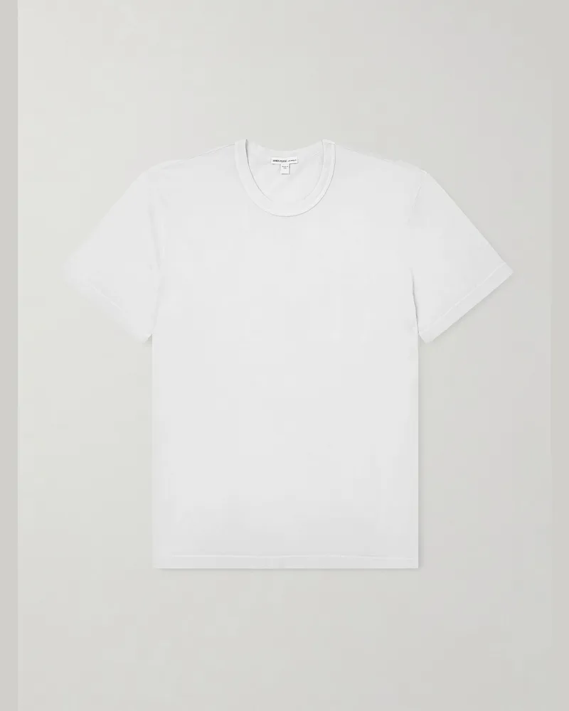 James Perse Cotton-Jersey T-Shirt Gray