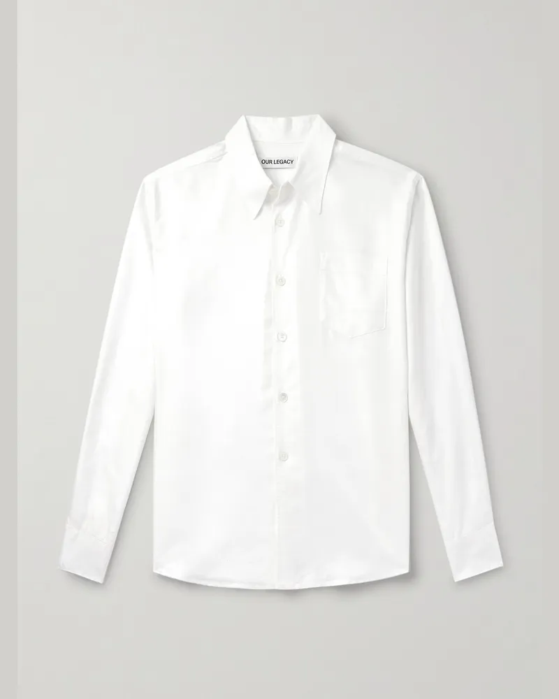 Our Legacy Beyond Hemd aus Tencel™ Lyocell Weiß