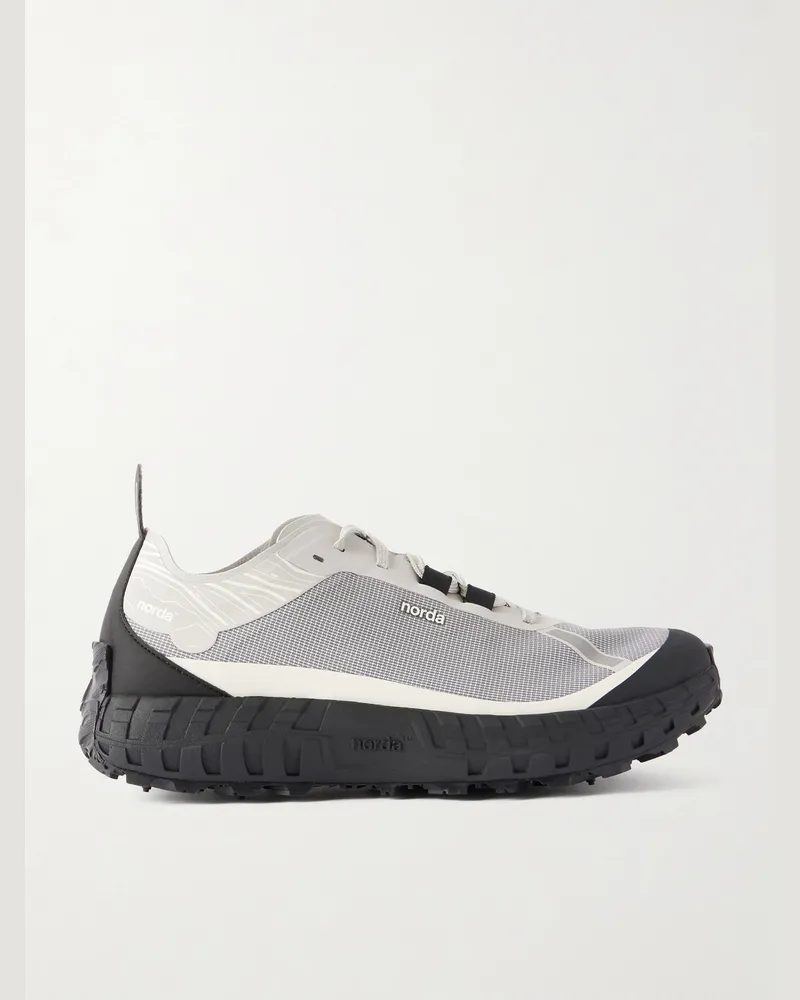 Norda 001A Laufschuhe aus Dyneema® mit Gummibesatz Grau