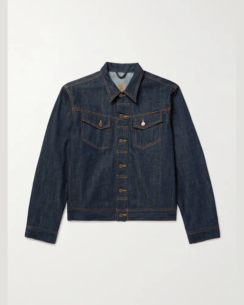 Nudie Jeans Conny Jeansjacke Blau