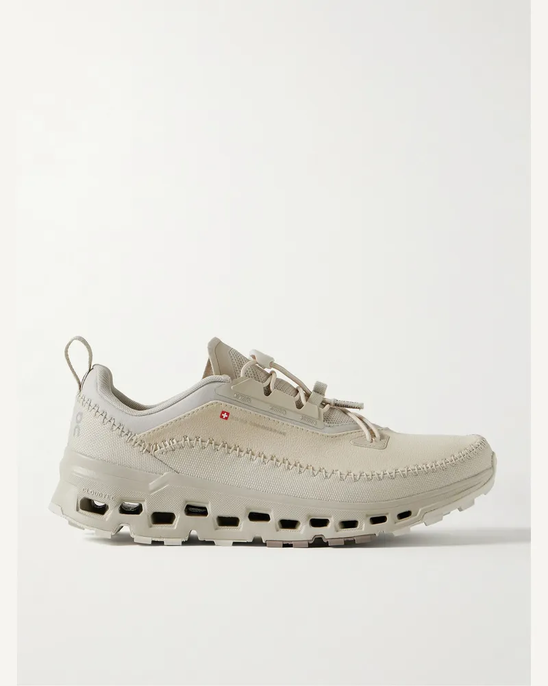 ON Running Cloudaway 2 Sneakers aus beschichtetem recyceltem Shell und Mesh mit Gummibesatz Neutral