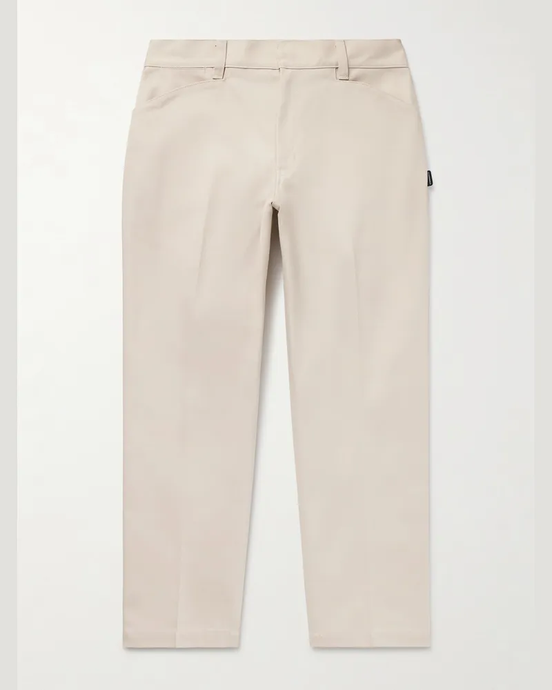 Neighborhood WP gerade geschnittene, verkürzte Hose aus Twill Neutral