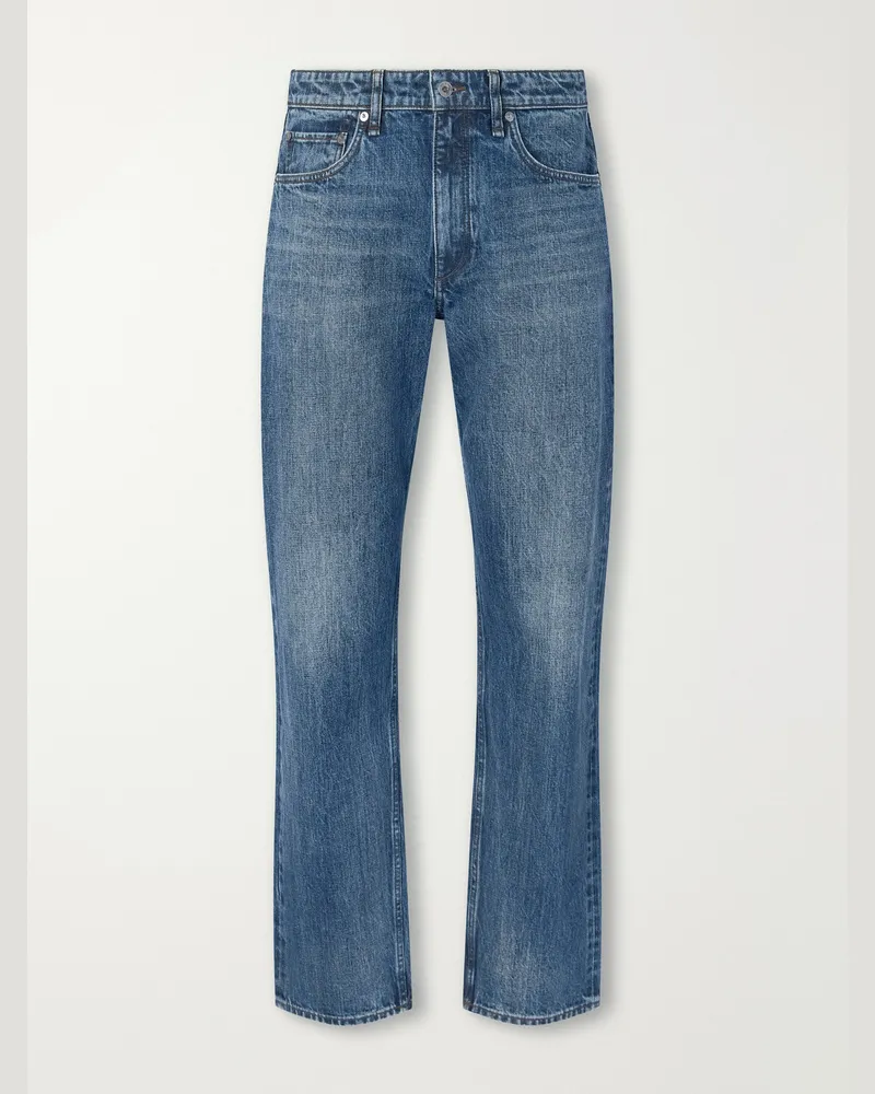 Rag & Bone Fit 4 Straight-Leg Jeans Blue