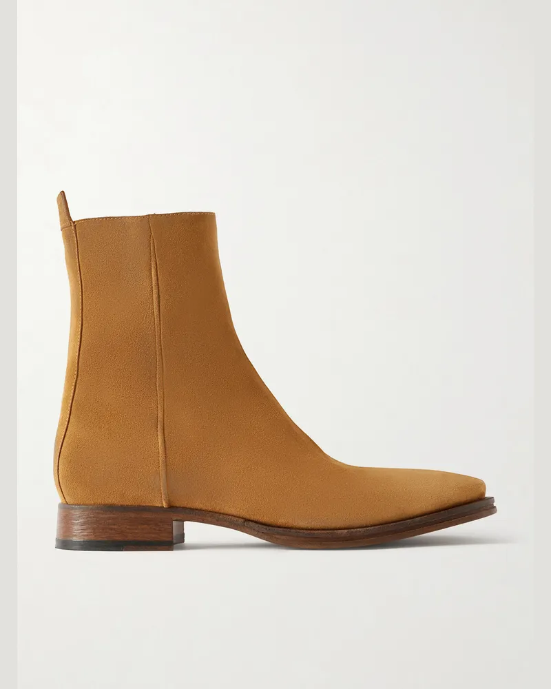 Acne Studios Bebe Suede Chelsea Boots Brown