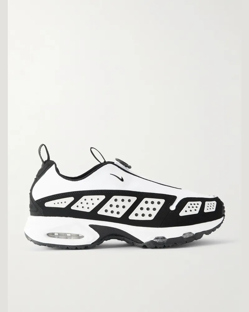 Nike Air Max SNDR Sneakers aus Scuba mit Gummibesatz Weiß