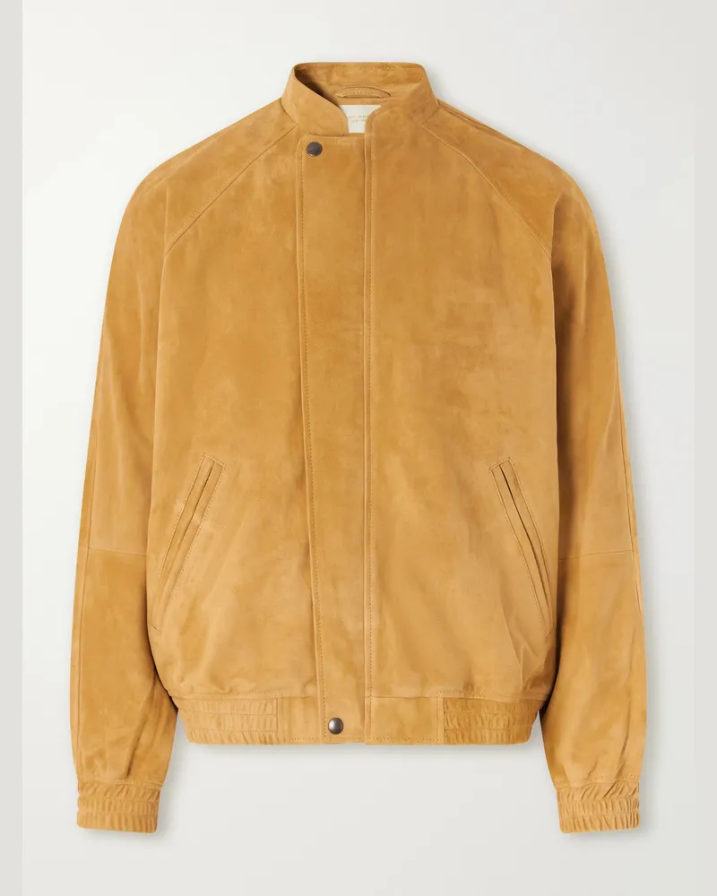 Aimé Leon Dore Suede Jacket Brown