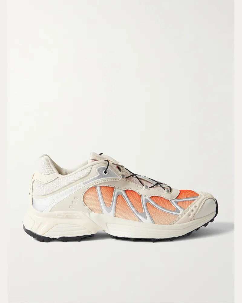 Salomon XT-WHISPER Sneakers aus Mesh mit Gummibesatz Orange