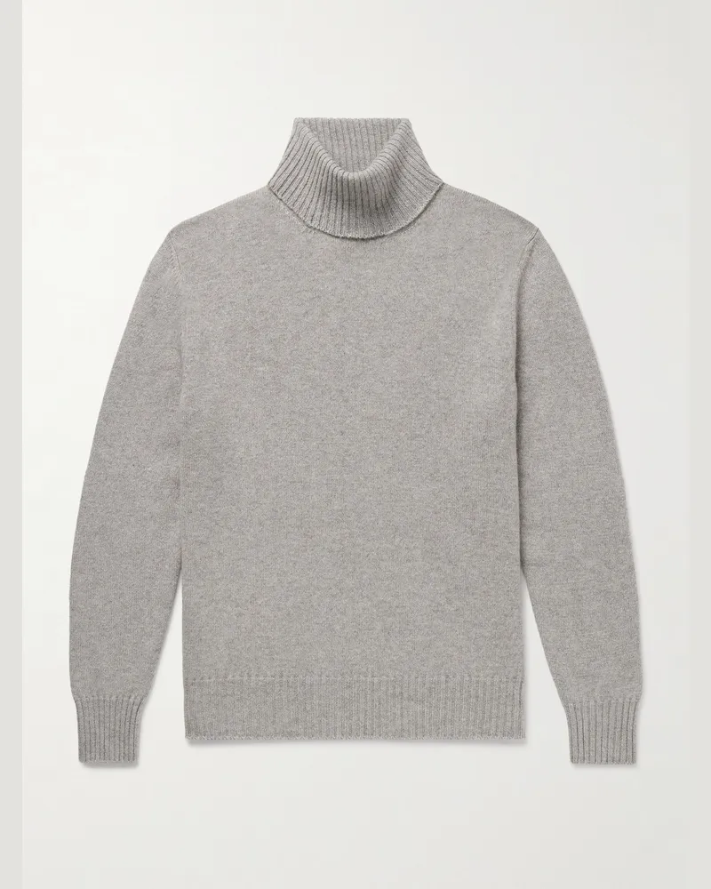 SEASE Cashmere Rollneck Sweater Gray