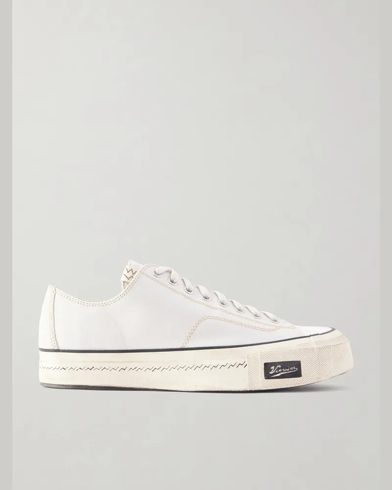 Visvim Skagway Canvas Sneakers Neutrals