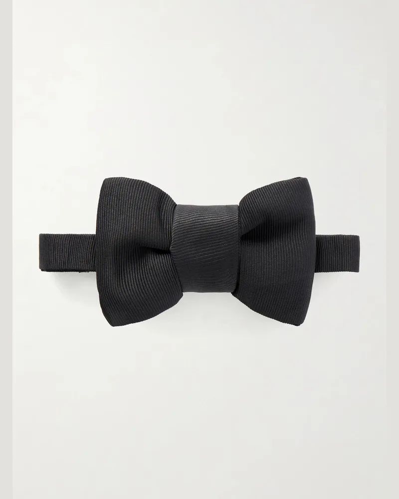 Tom Ford Silk Bowtie Black