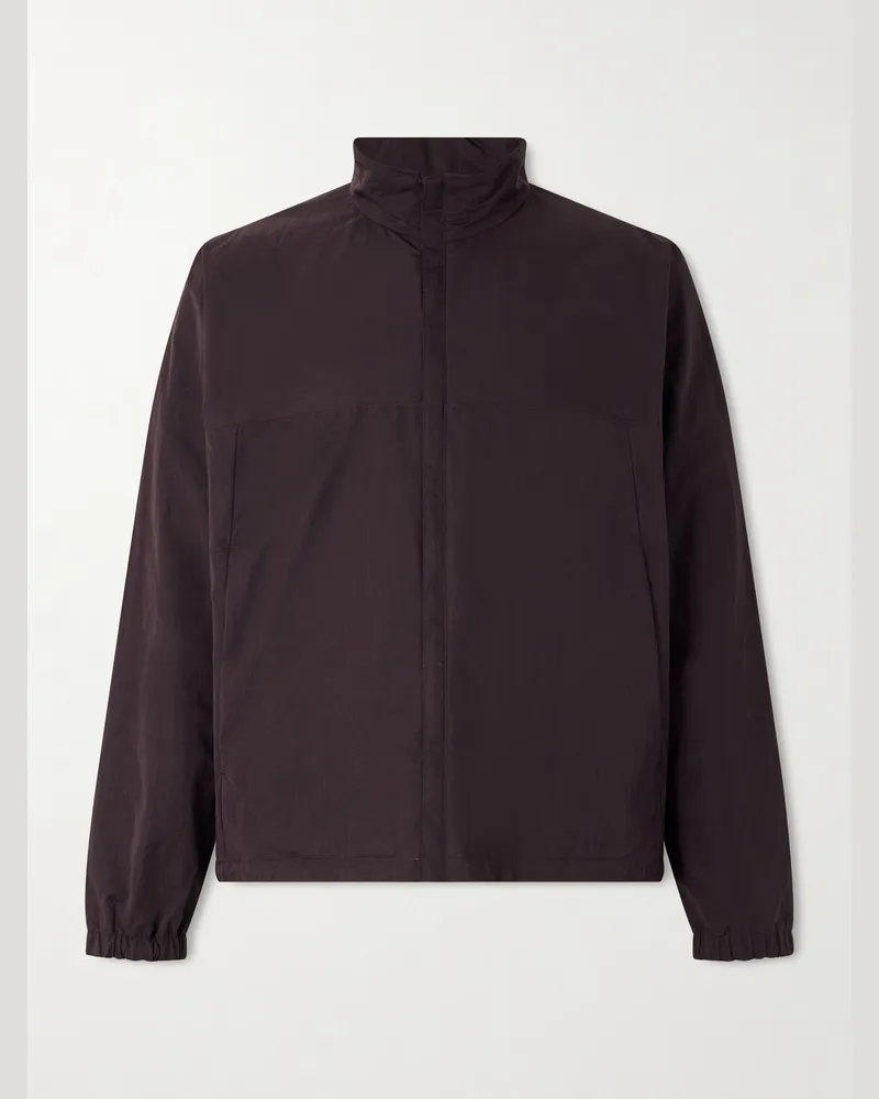 Kaptain Sunshine Bicycle Cotton-Blend Twill Jacket Brown