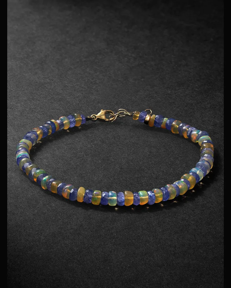 JIA JIA 14-Karat Gold, Opal and Quartz Bracelet Gold