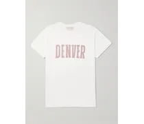 Denver T-Shirt aus Baumwoll-Jersey mit Print