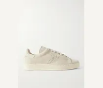 Warwick Sneakers aus Veloursleder mit Perforationen