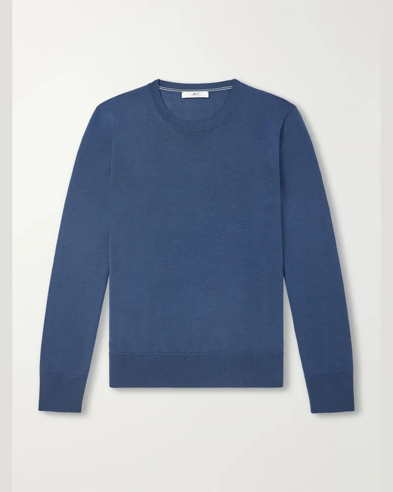 MR P. Wool Sweater Blue