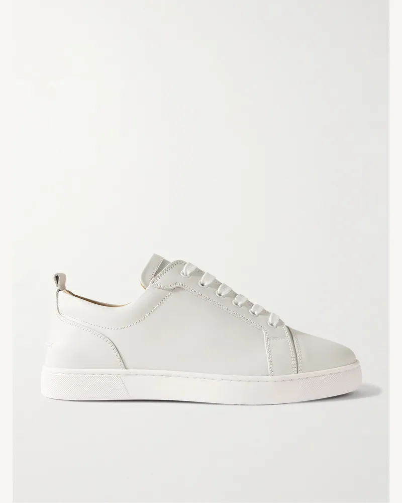 Christian Louboutin Louis Junior Sneakers aus Leder Weiß