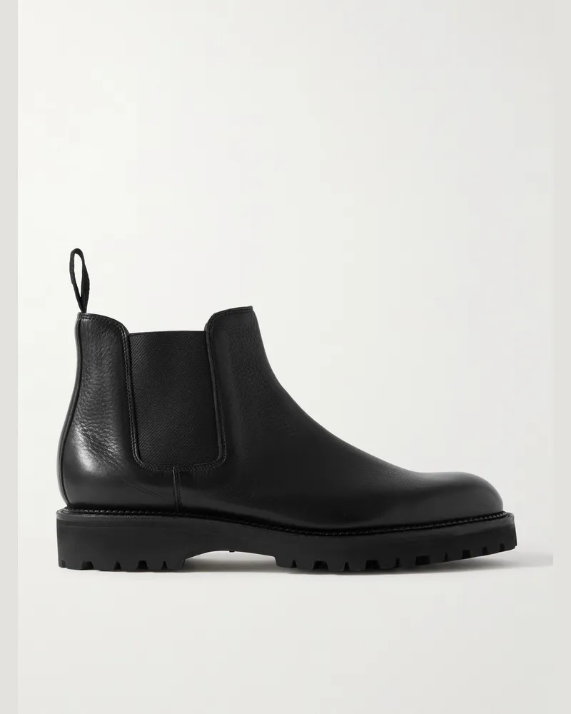 John Lobb Lawry New Standard Chelsea Boots aus Leder Schwarz