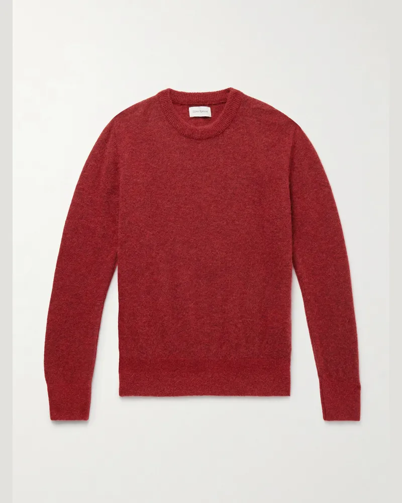 Oliver Spencer Blenheim Strickpullover Rot