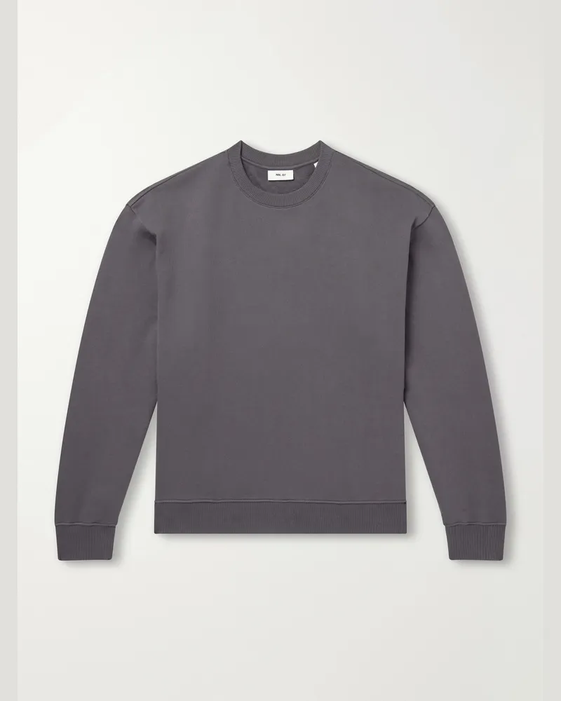 NN 07 David 3014 Organic Cotton Sweatshirt Gray