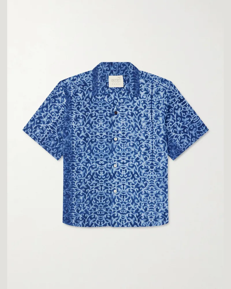 KARDO Ronen Cotton Shirt Blue