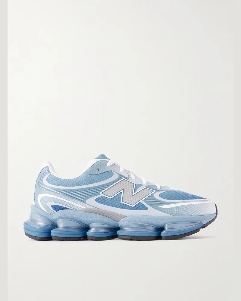 New Balance ABZORB 2000 Sneakers aus Mesh mit Gummibesatz Blau