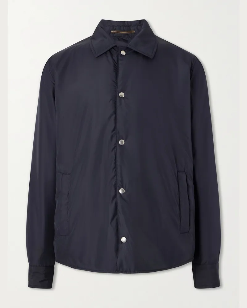 Slowear Teknosartorial Shell Jacket Blue