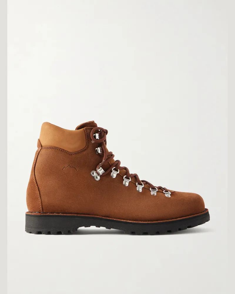 Diemme Roccia Vet Suede Hiking Boots Brown