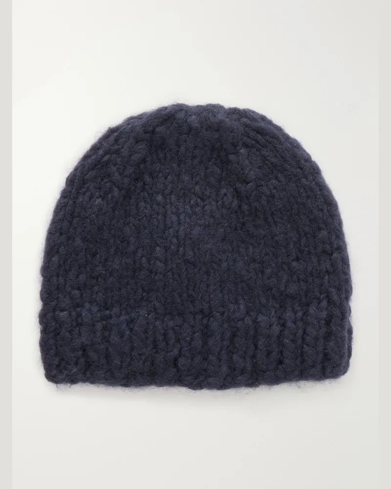 Gabriela Hearst Pacino Welfat Cashmere Beanie Blue