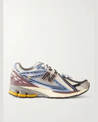 New Balance M1906 Sneakers aus Mesh und Metallic-Kunstleder mit Gummibesatz Blau