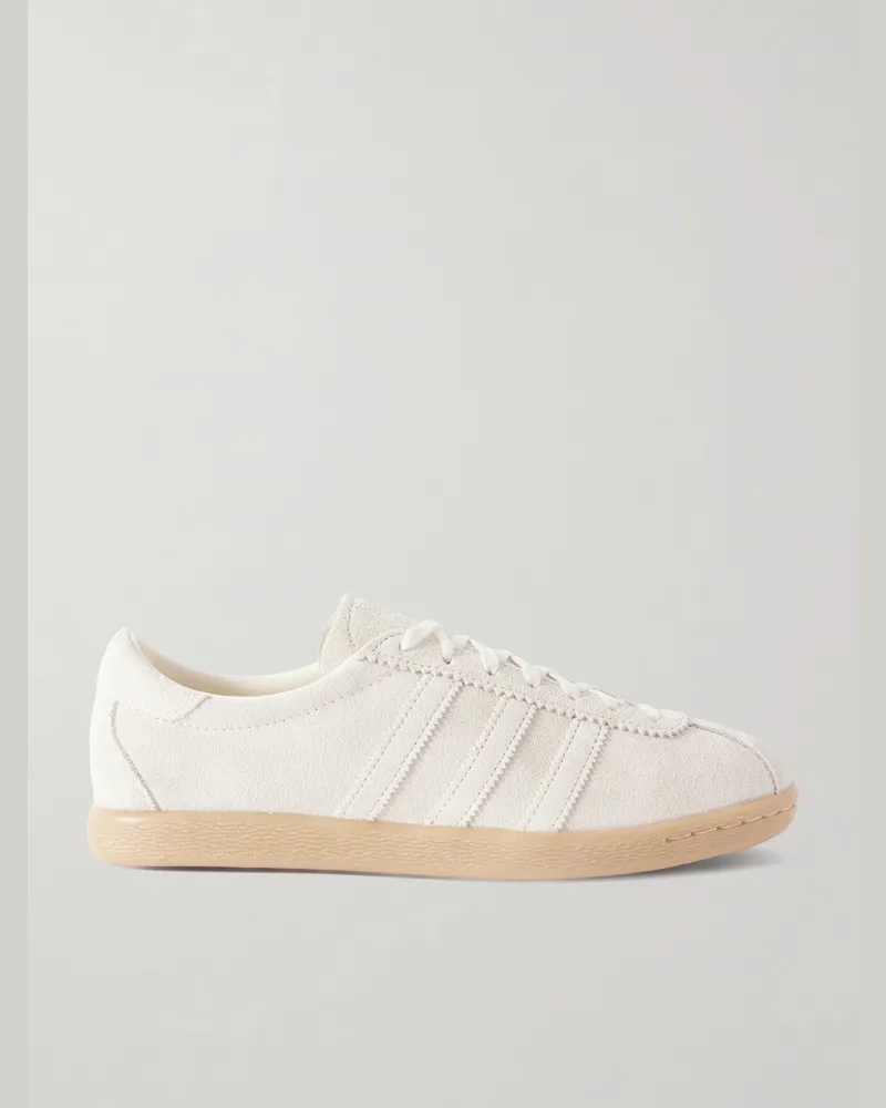 adidas Tobacco Gruen Sneakers aus Veloursleder Neutral