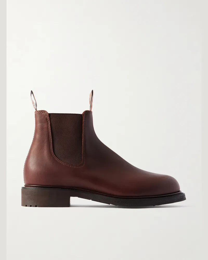 R.M.Williams Gardener Leather Chelsea Boots Brown