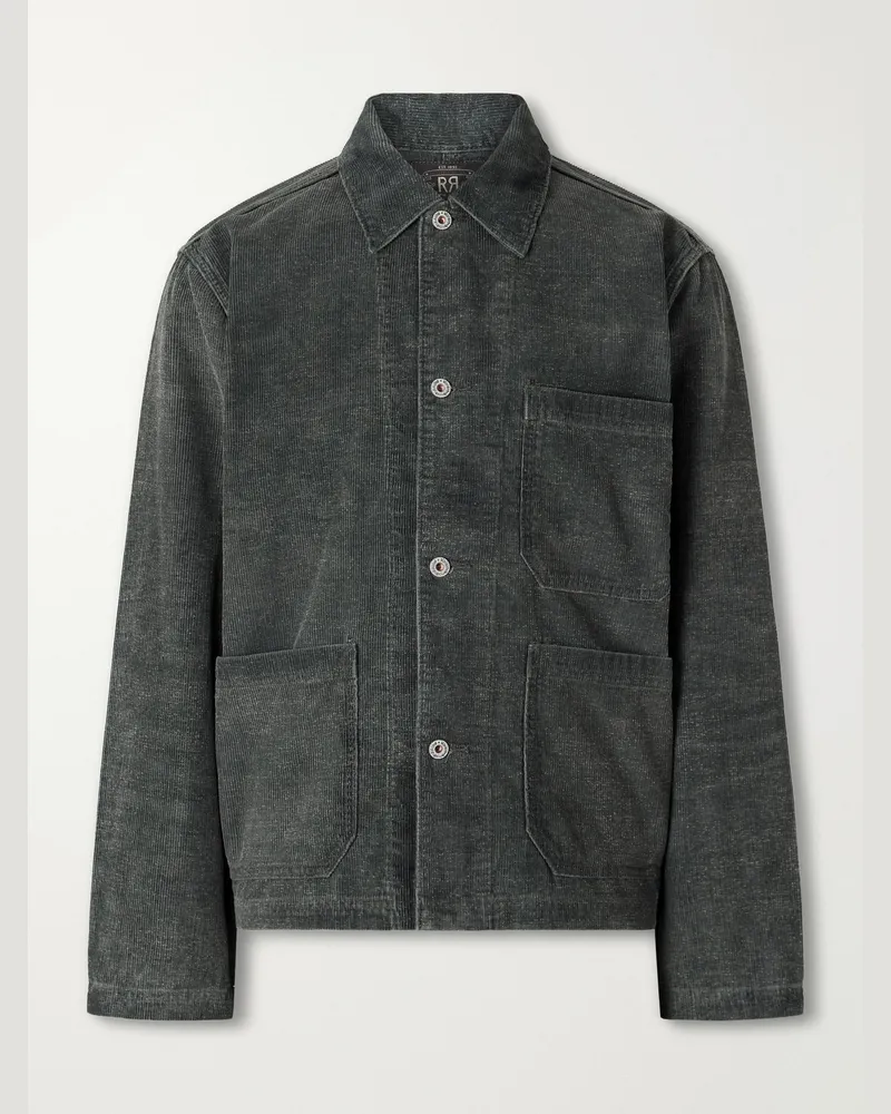 RRL Empire Cotton-Corduroy Blouson Jacket Green