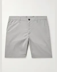 Faherty Movement™ gerade geschnittene Shorts aus einer Biobaumwollmischung Grau