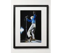 1983 David Bowie Serious Moonlight Tour – Gerahmter Fotodruck, 41 x 51 cm