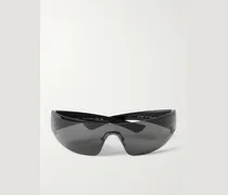 Wrap-Around Acetate Sunglasses