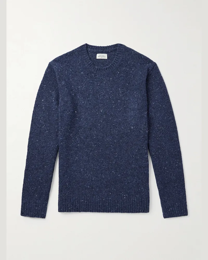 Hartford Pullover aus einer Wollmischung Blau