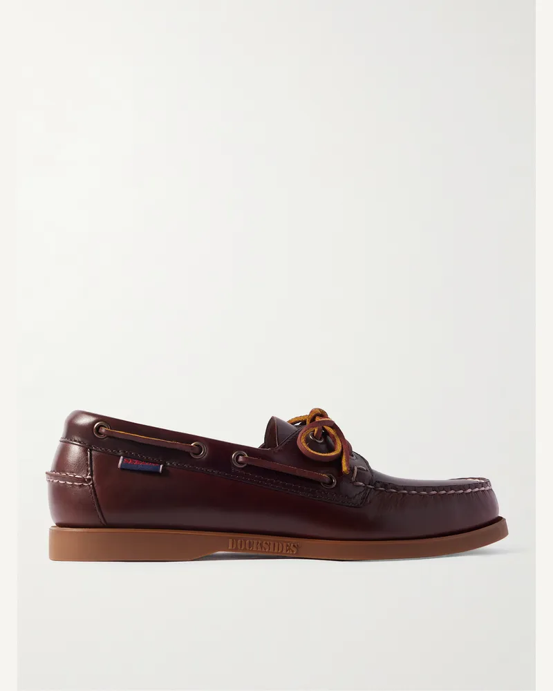 Sebago Portland Bootsschuhe aus Leder Braun