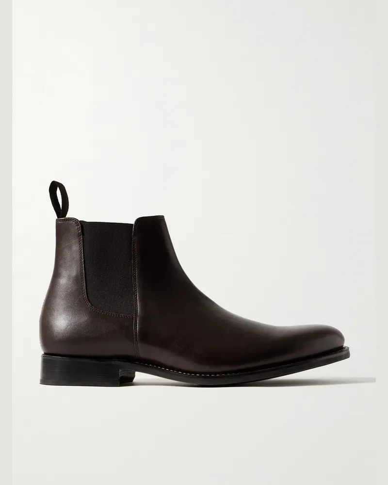 Grenson  Declan Chelsea Boots aus Leder Braun