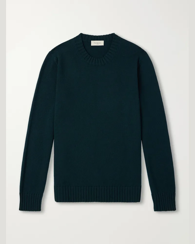 PIACENZA 1733 Virgin Wool Sweater Green