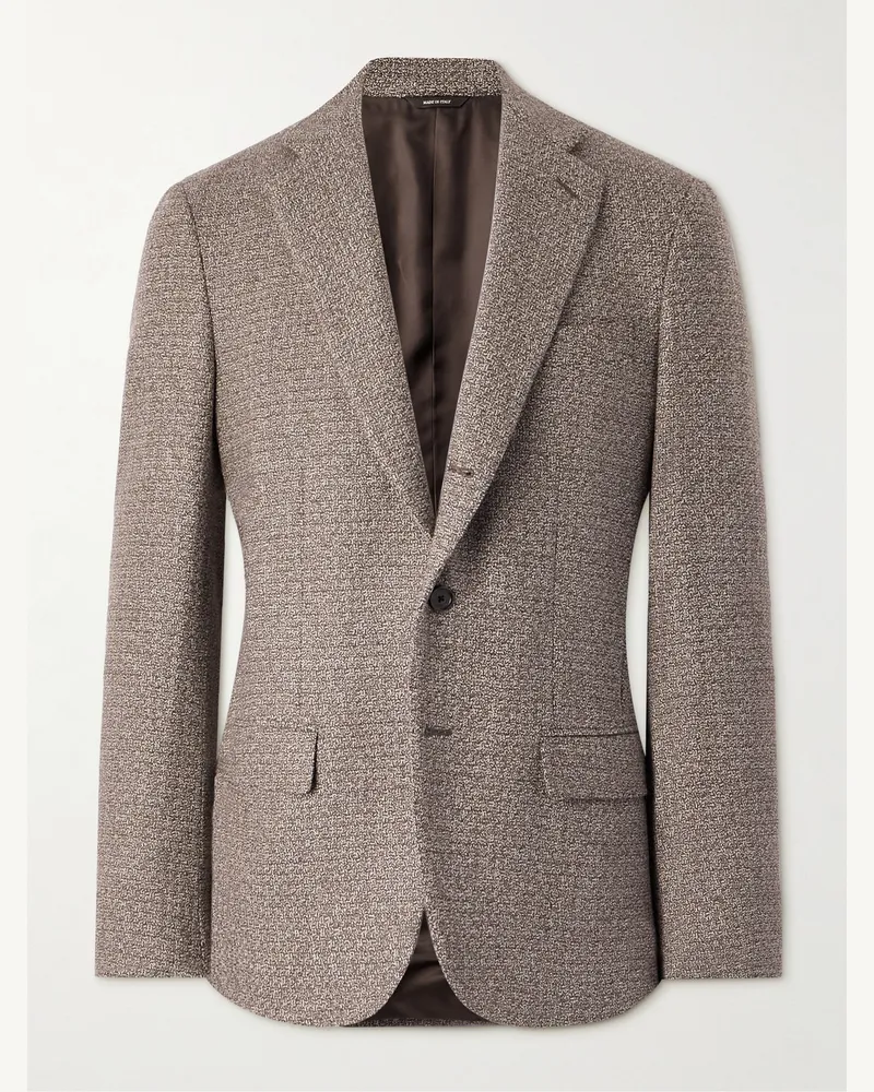 Loro Piana Torino Sakko aus PECORA-NERA®-Wolle Neutral