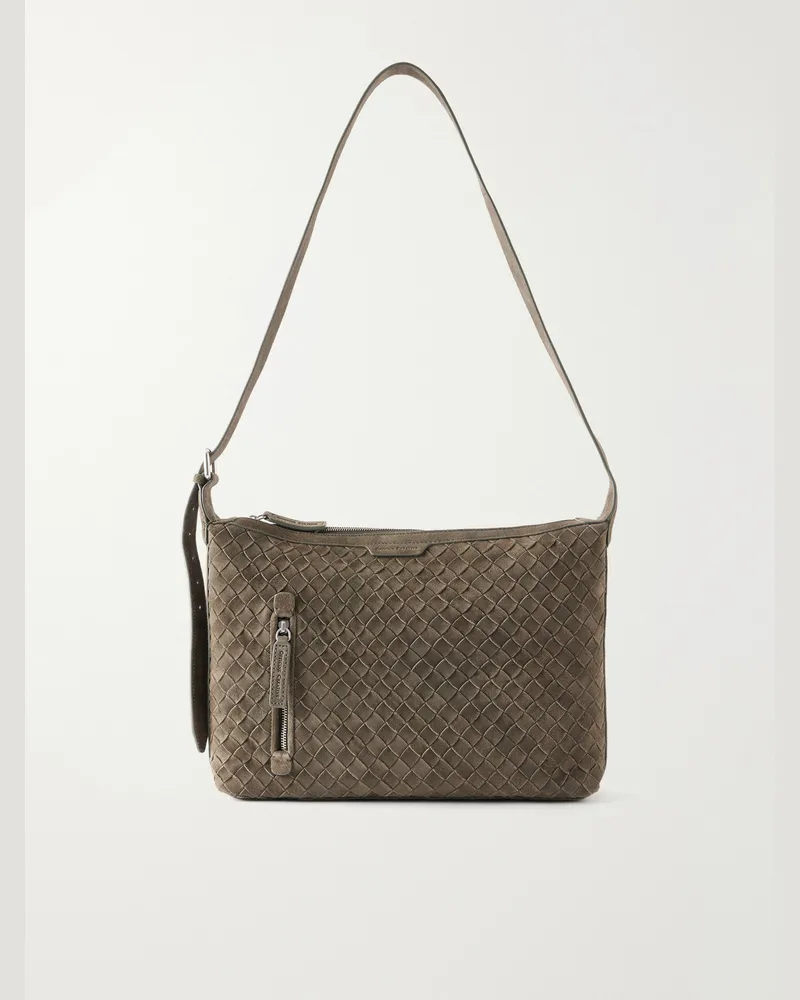 Officine Creative Italia Armor 042 Full-Grain Leather Tote Bag Neutrals