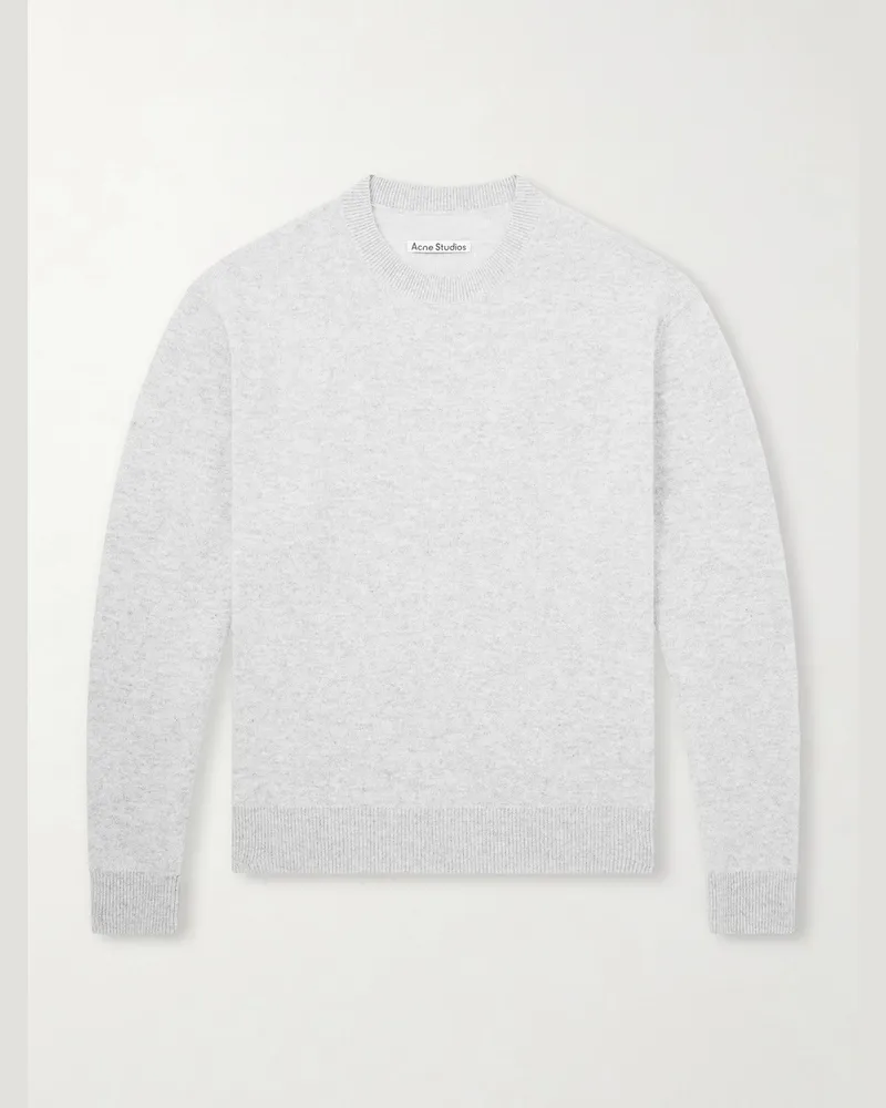 Acne Studios Klimi Pullover aus einer Kaschmirmischung Grau
