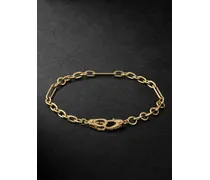 Sister Hook Armband aus Gold mit Diamanten