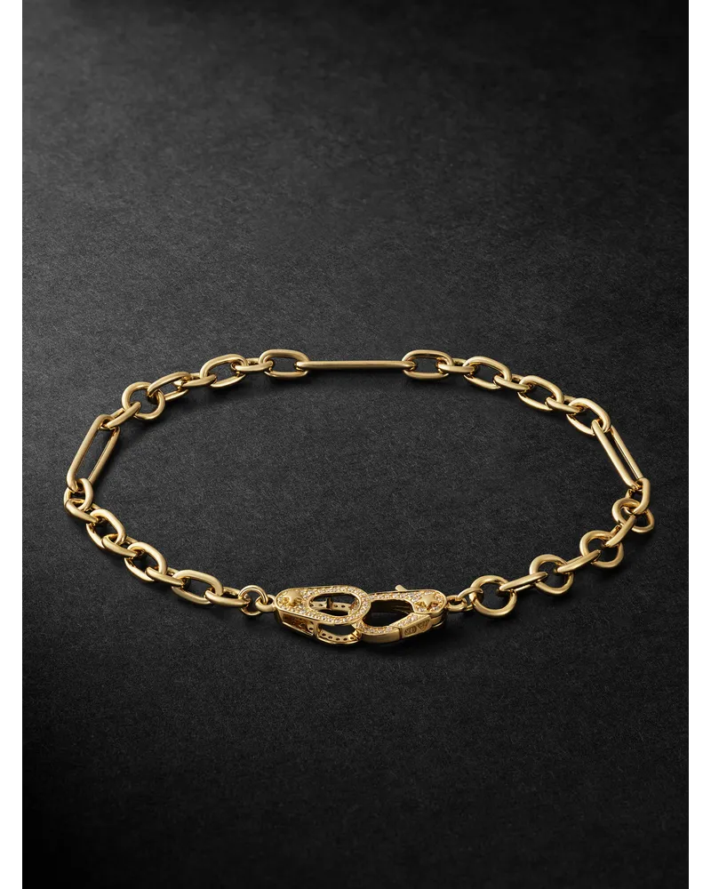 FOUNDRAE Sister Hook Armband aus Gold mit Diamanten Gold