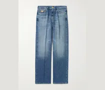 Straight-Leg Embellished Jeans